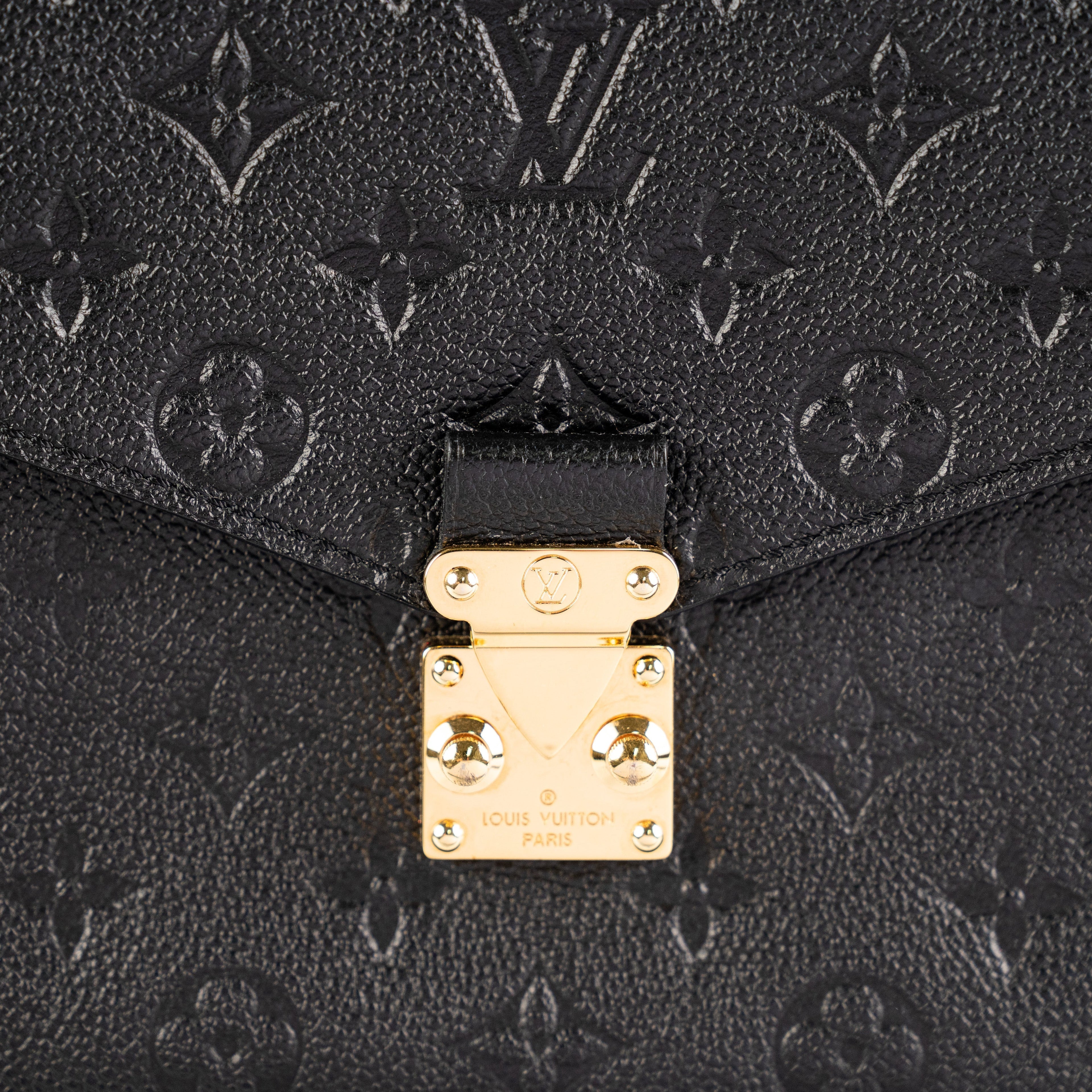 Louis Vuitton Pochette Metis Empreinte Black