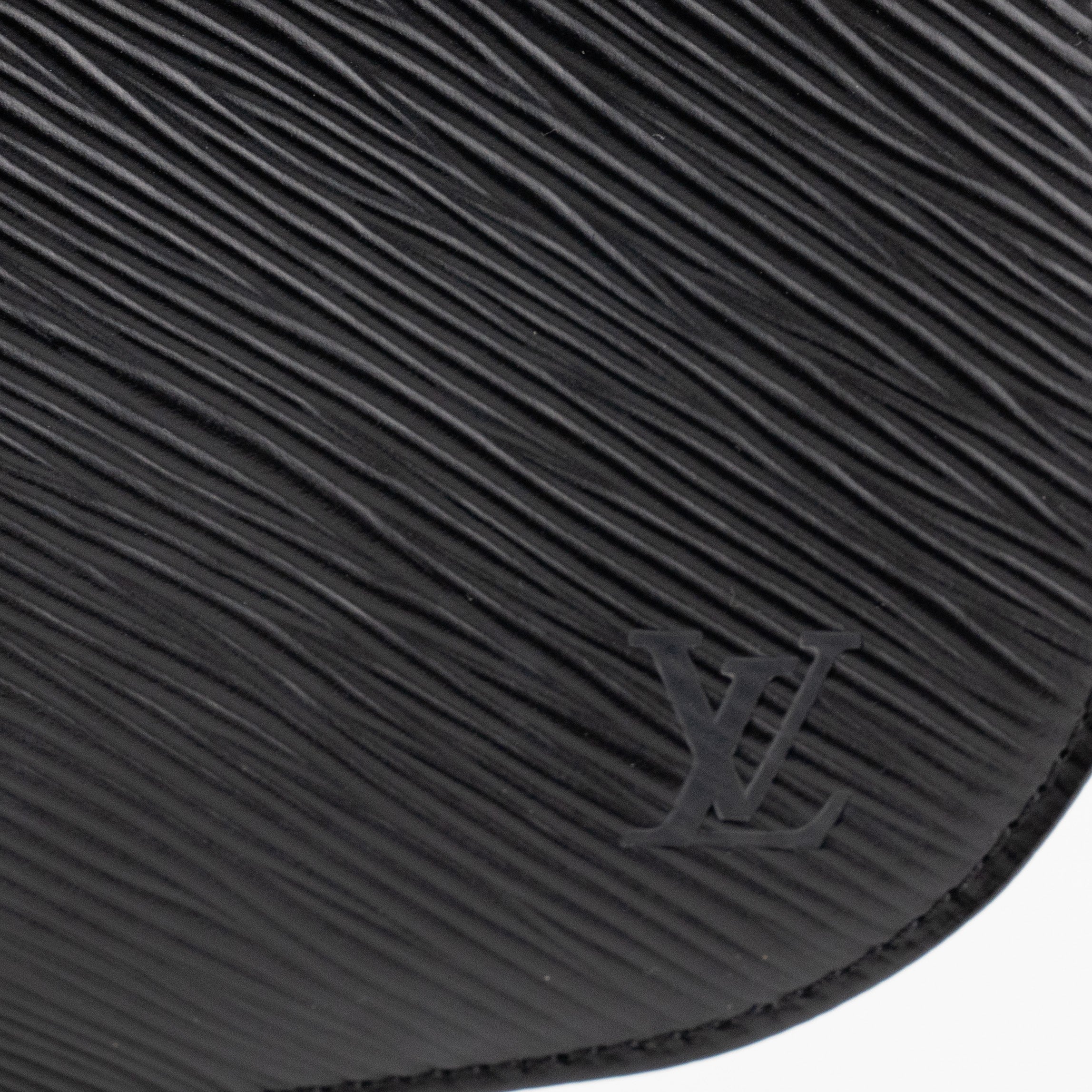Louis Vuitton Demi - Lune Pochette Bag Black