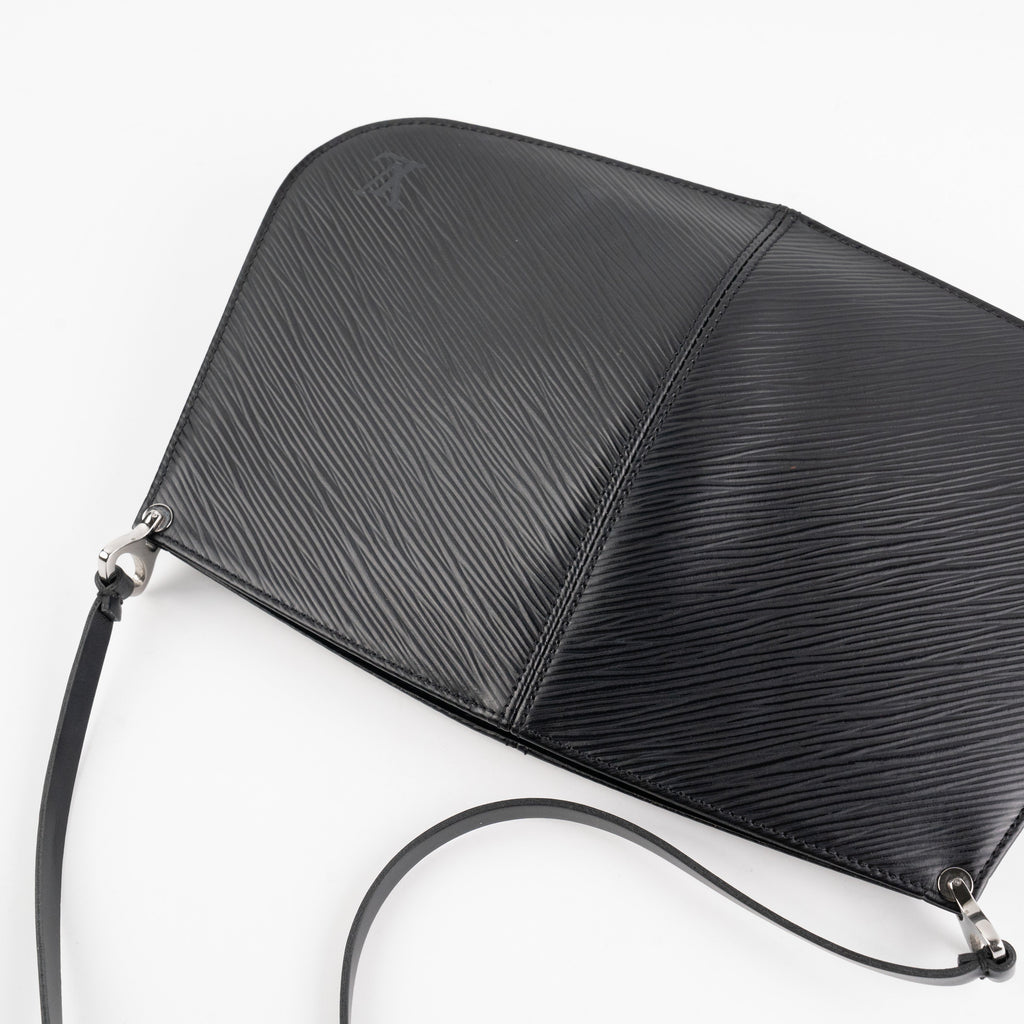 Louis Vuitton Demi - Lune Pochette Bag Black