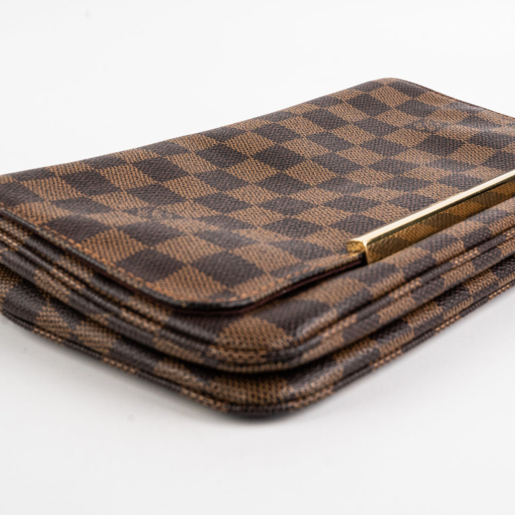 Louis Vuitton Huxton PM Damier Ebene Crossbody Bag