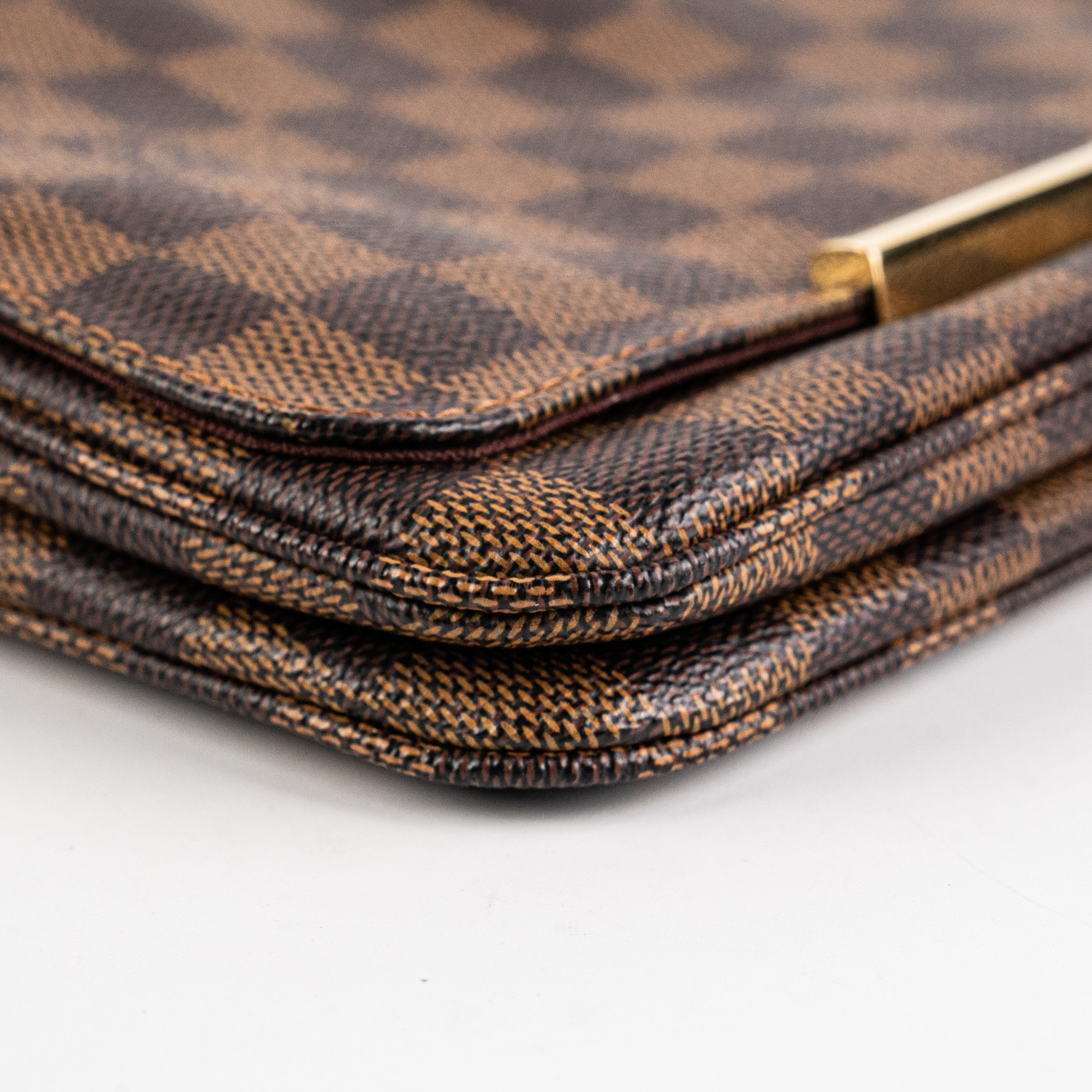 Louis Vuitton Huxton PM Damier Ebene Crossbody Bag