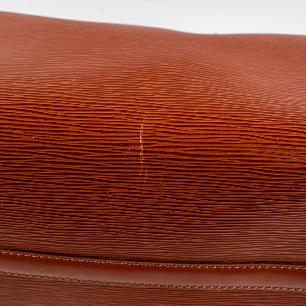 Louis Vuitton Vintage Speedy 30 Epi Leather Brown