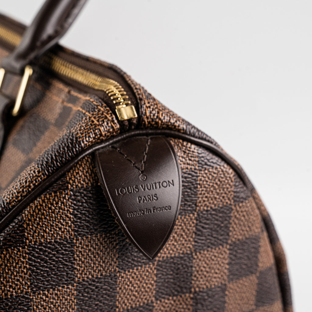 Louis Vuitton Speedy 30 Damier Ebene Bag