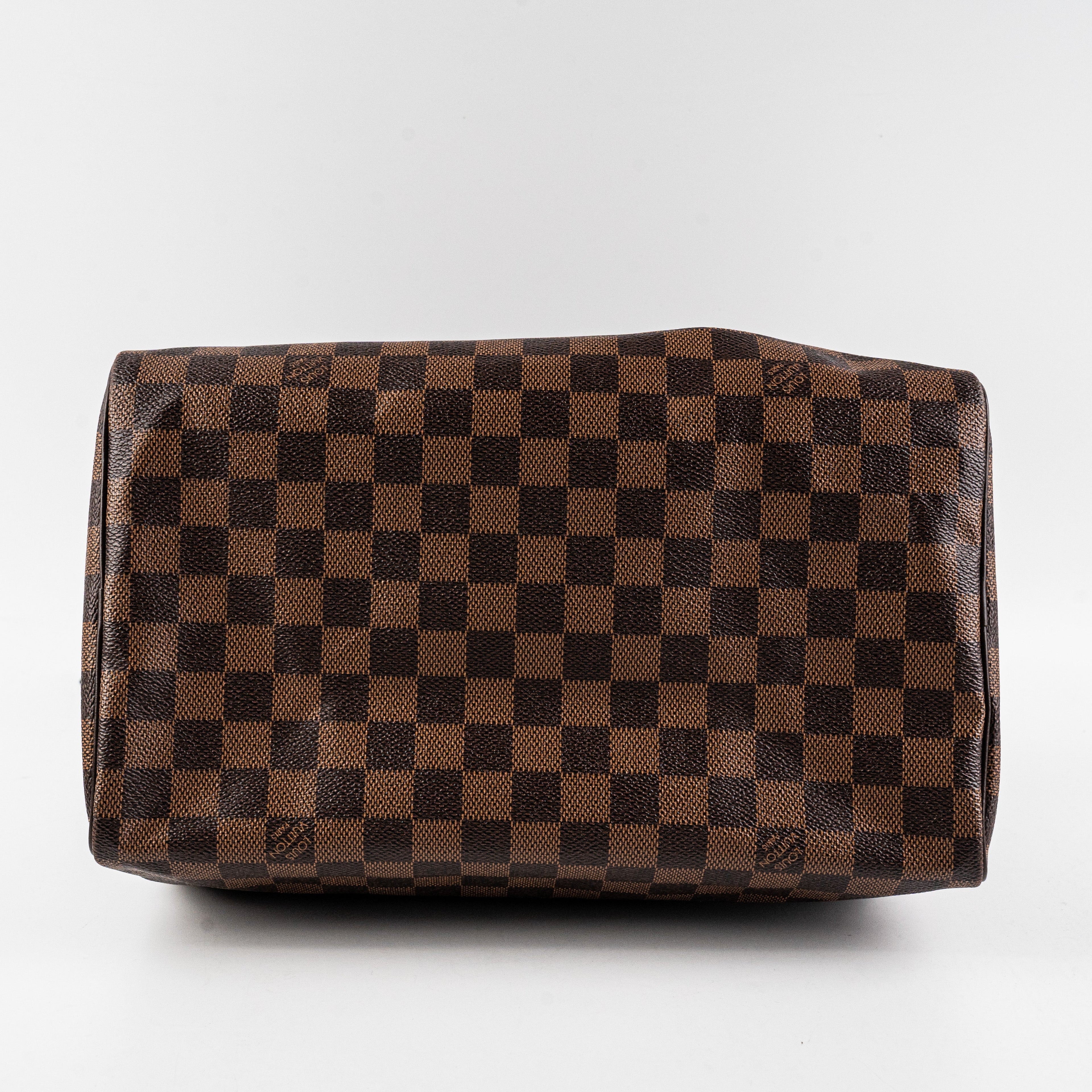 Louis Vuitton Speedy 30 Damier Ebene Bag