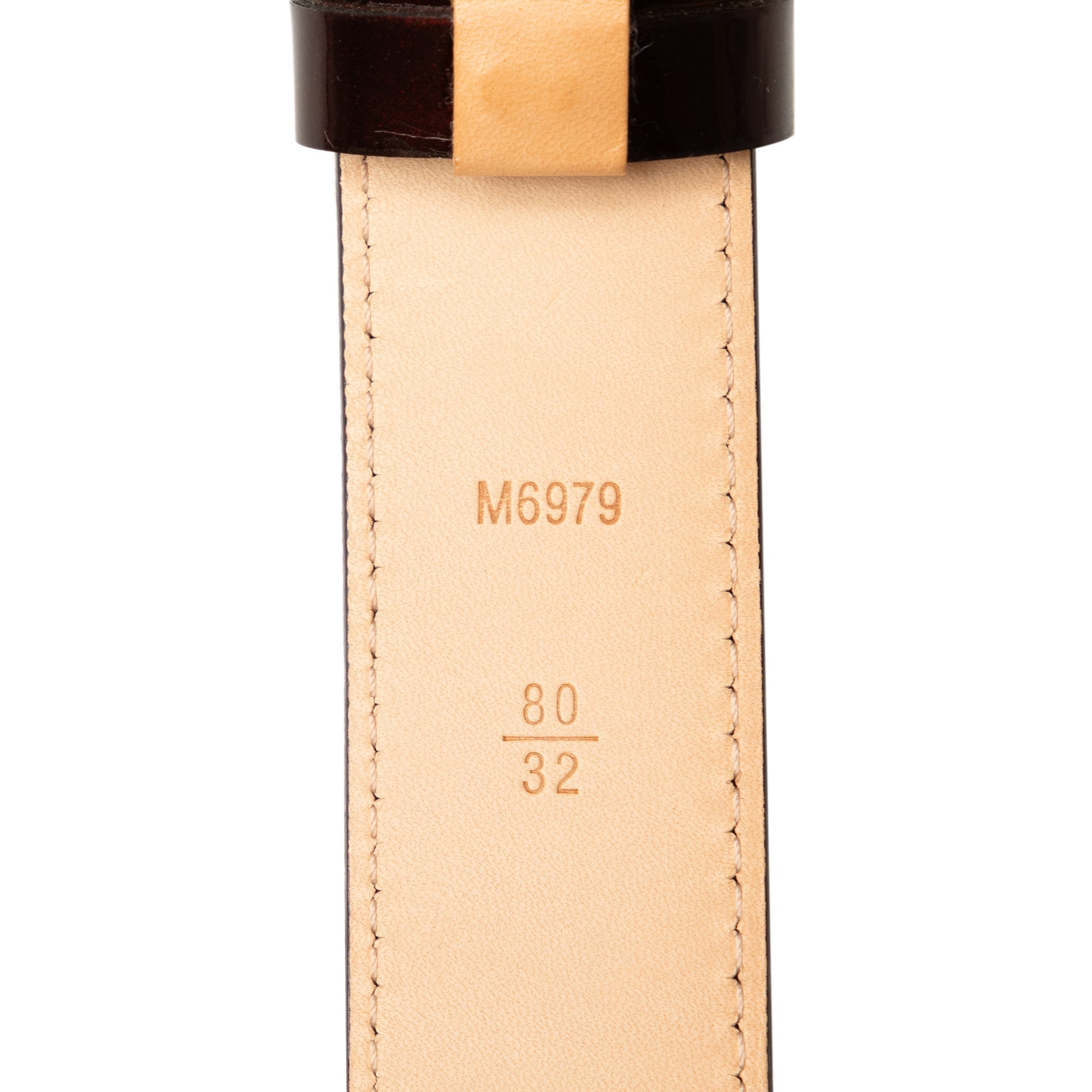 Purple Louis Vuitton Monogram Vernis Belt