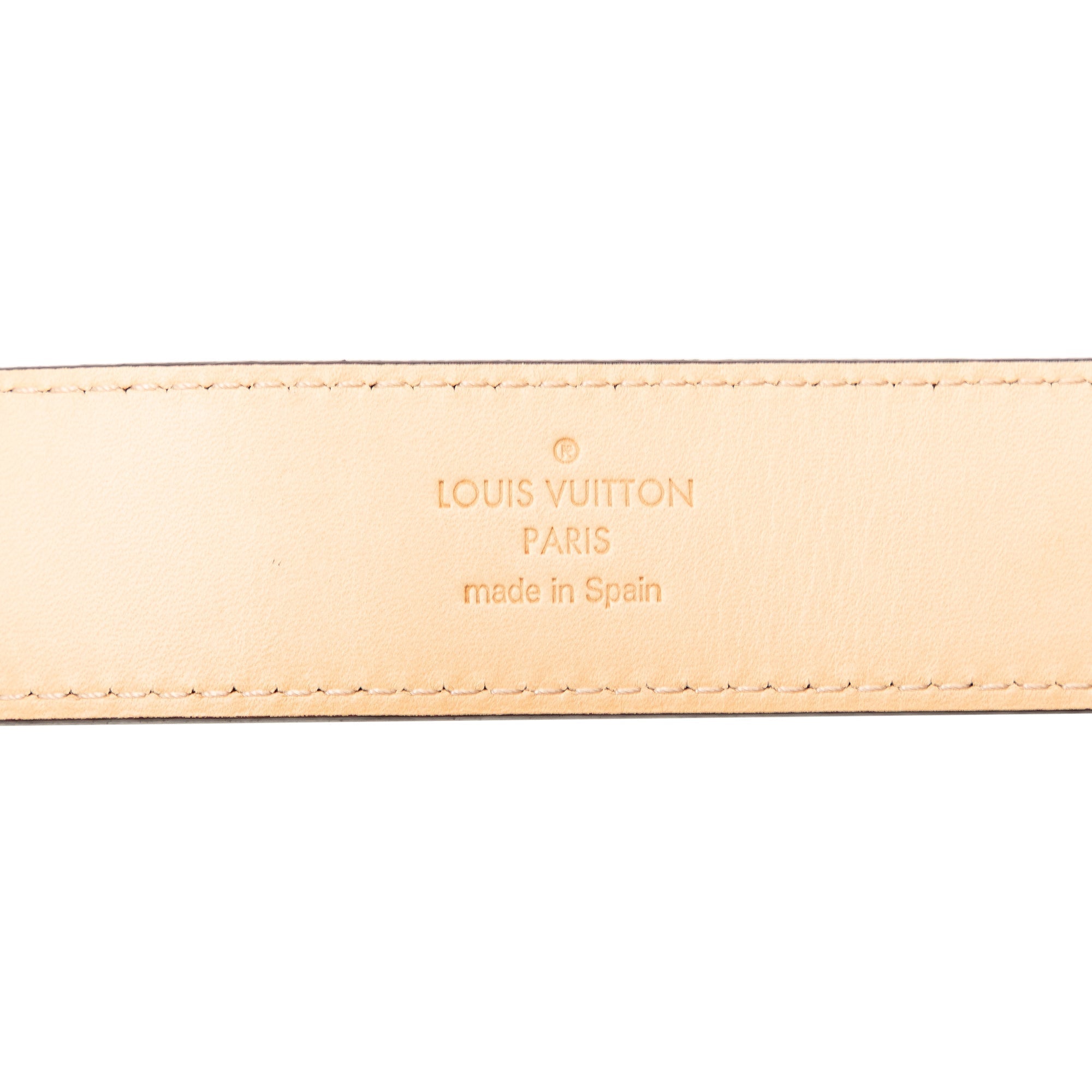 Purple Louis Vuitton Monogram Vernis Belt
