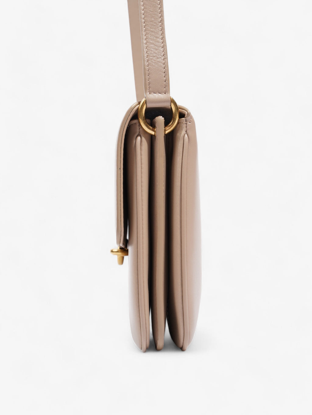 Saint Laurent Le Maillon Beige Leather