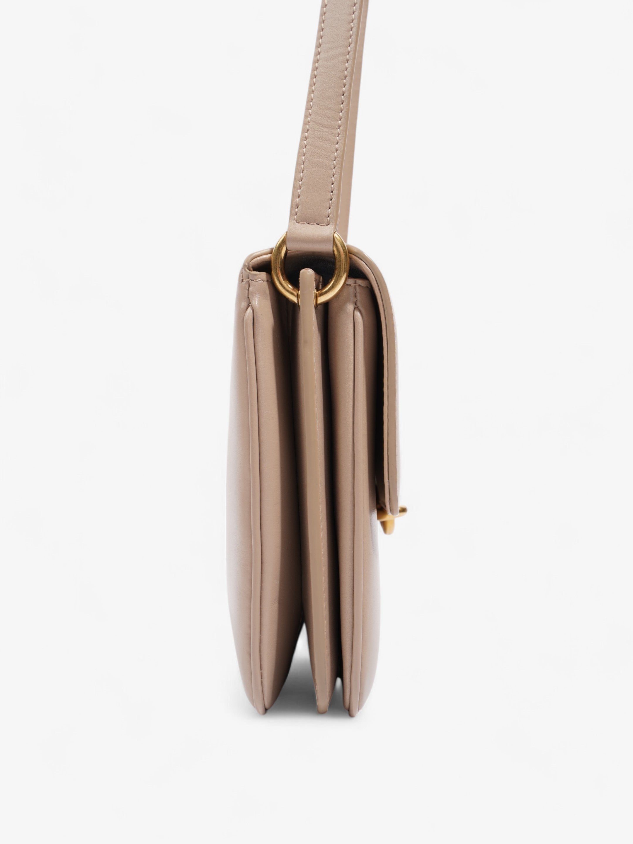 Saint Laurent Le Maillon Beige Leather