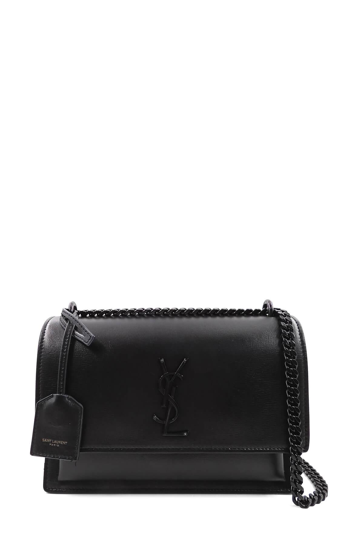 Medium Sunset Bag with Black Hardware
