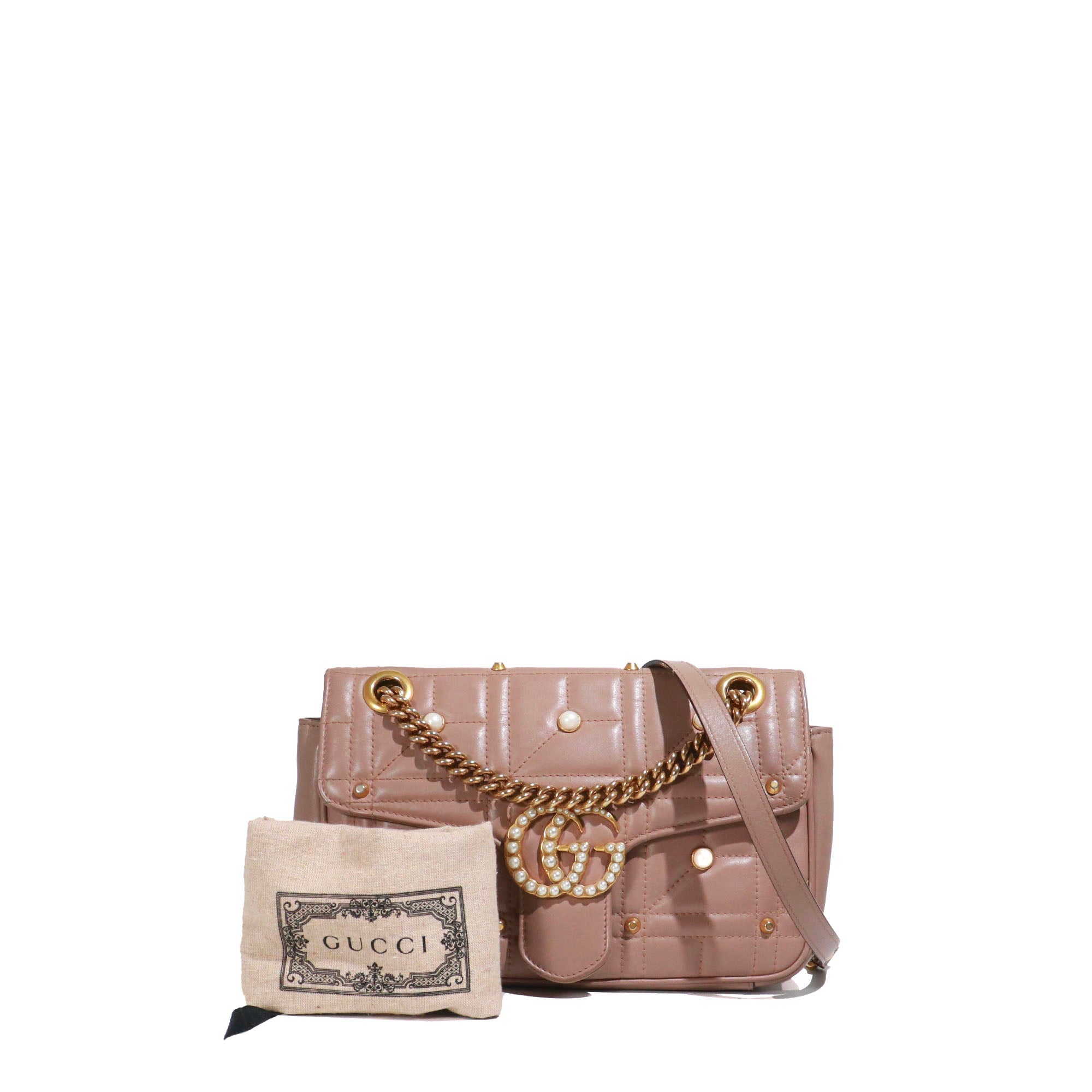 GUCCI Handbags Pearly GG Marmont