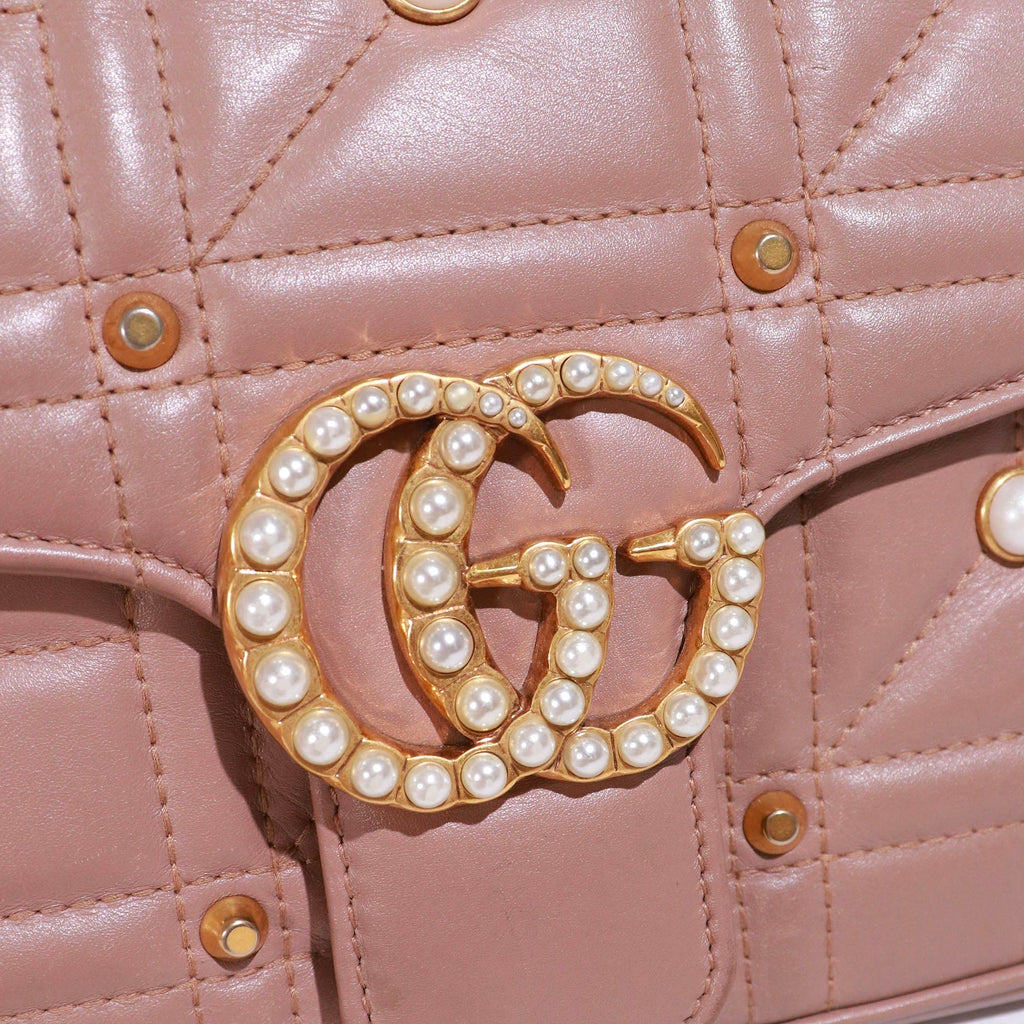 GUCCI Handbags Pearly GG Marmont