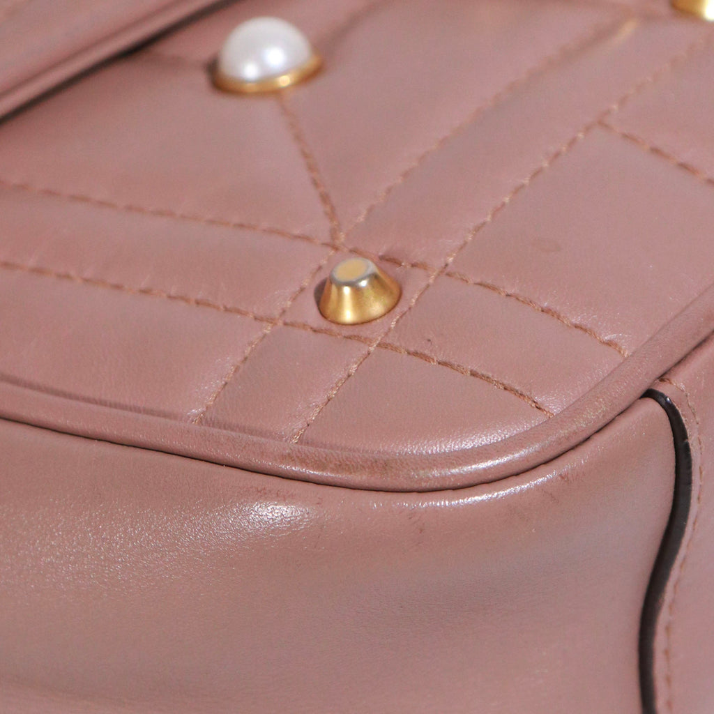 GUCCI Handbags Pearly GG Marmont