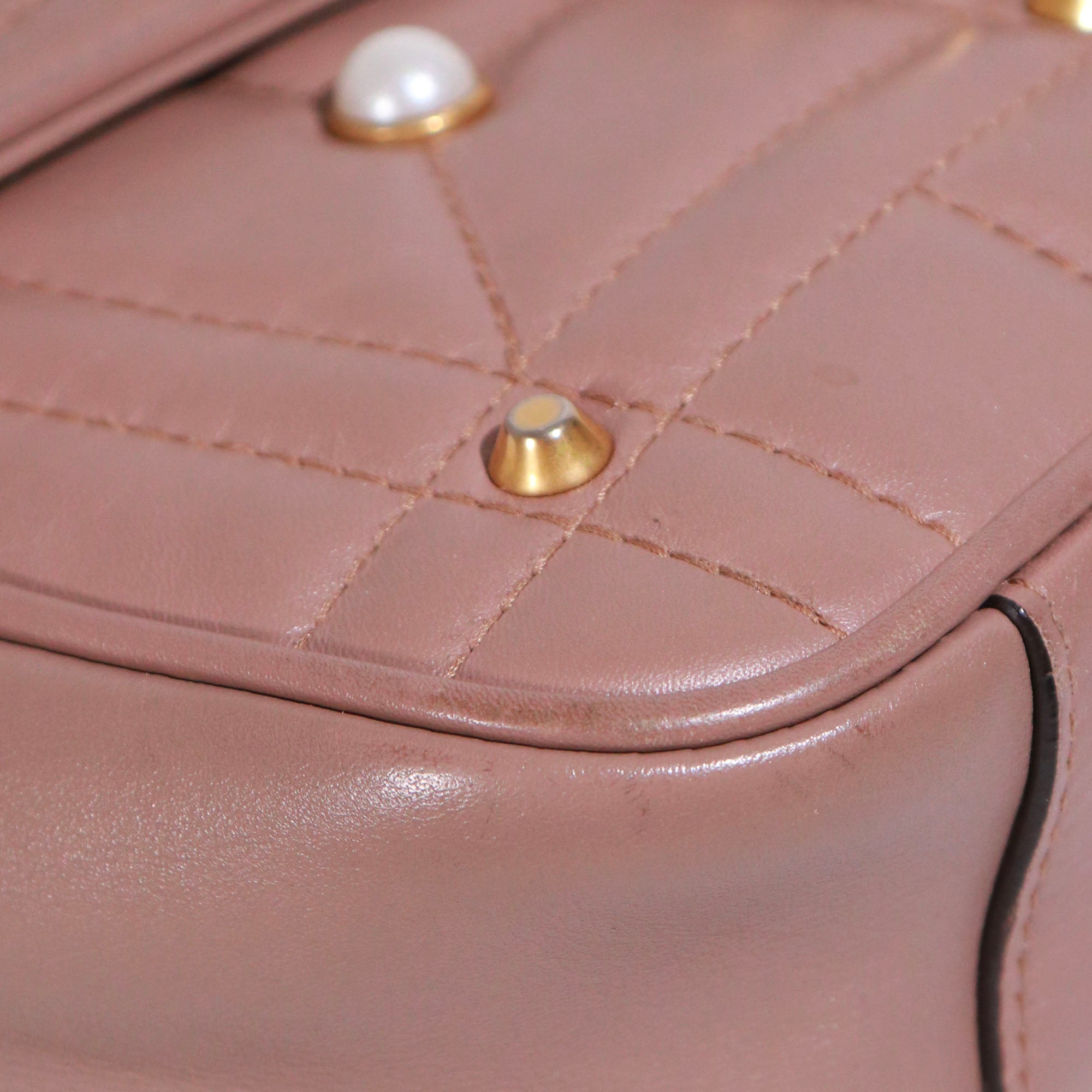 GUCCI Handbags Pearly GG Marmont