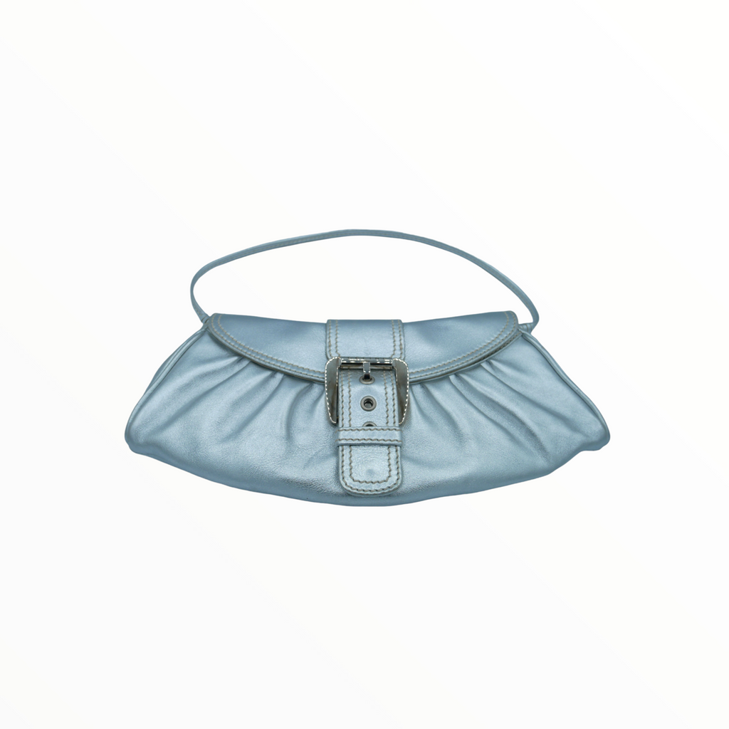 Celine vintage silver baguette bag - 1990s