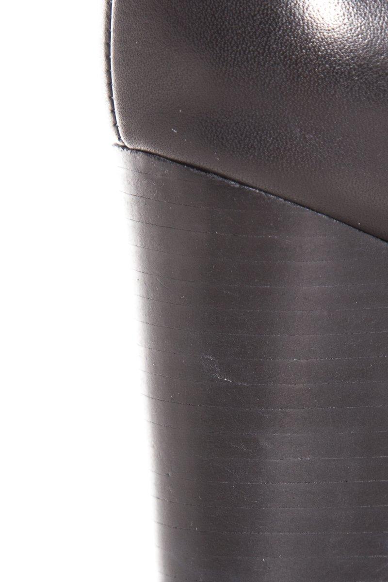 See by ChloÃƒÆ’Ã‚Â© Black Suede Round-Toe Ankle Booties SZ 37