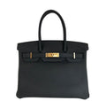 HermÃƒÆ’Ã‚Â¨s Birkin 30 Bag Noir Black Togo GHW