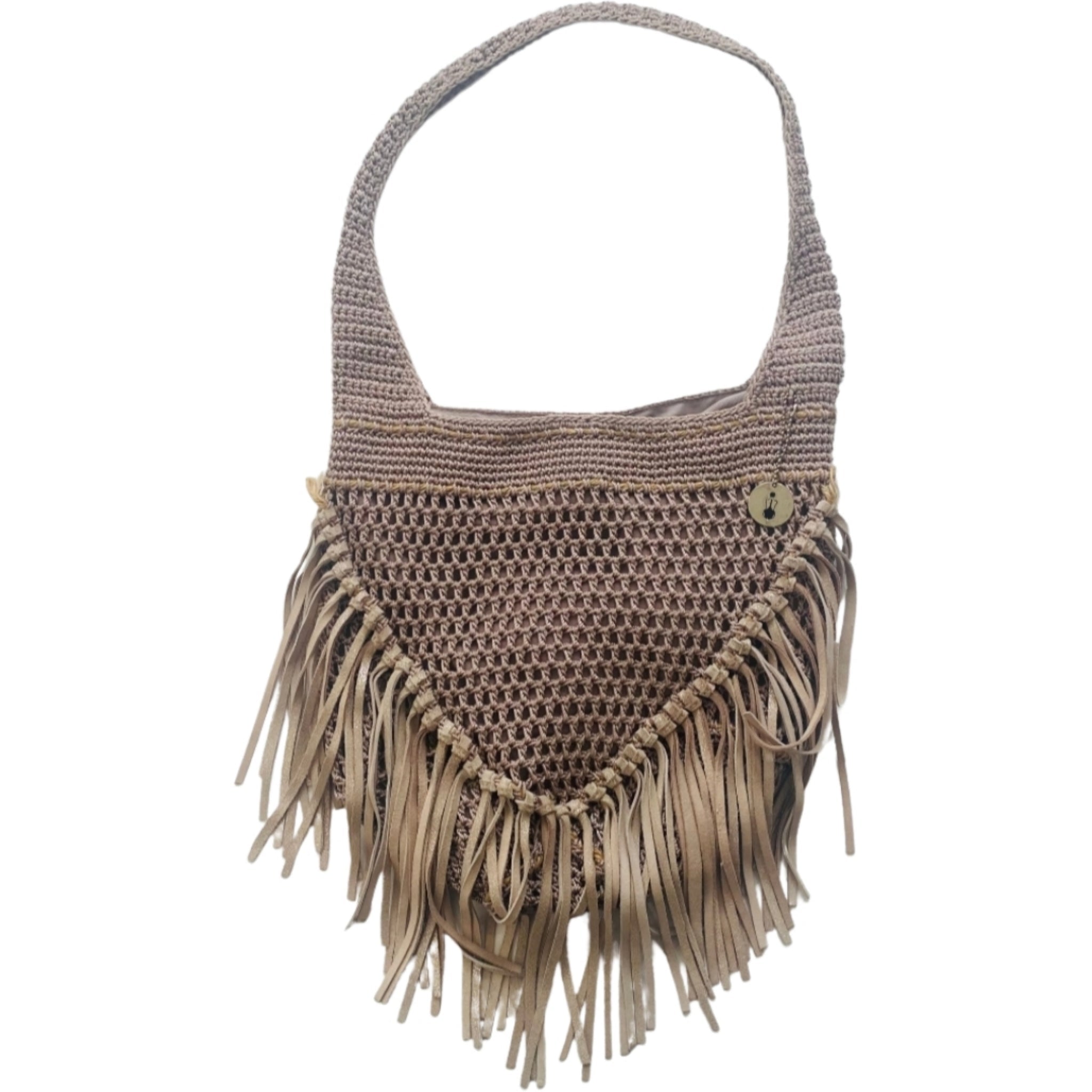 THE SAK Niagra Crochet Hobo Fog / Mauve