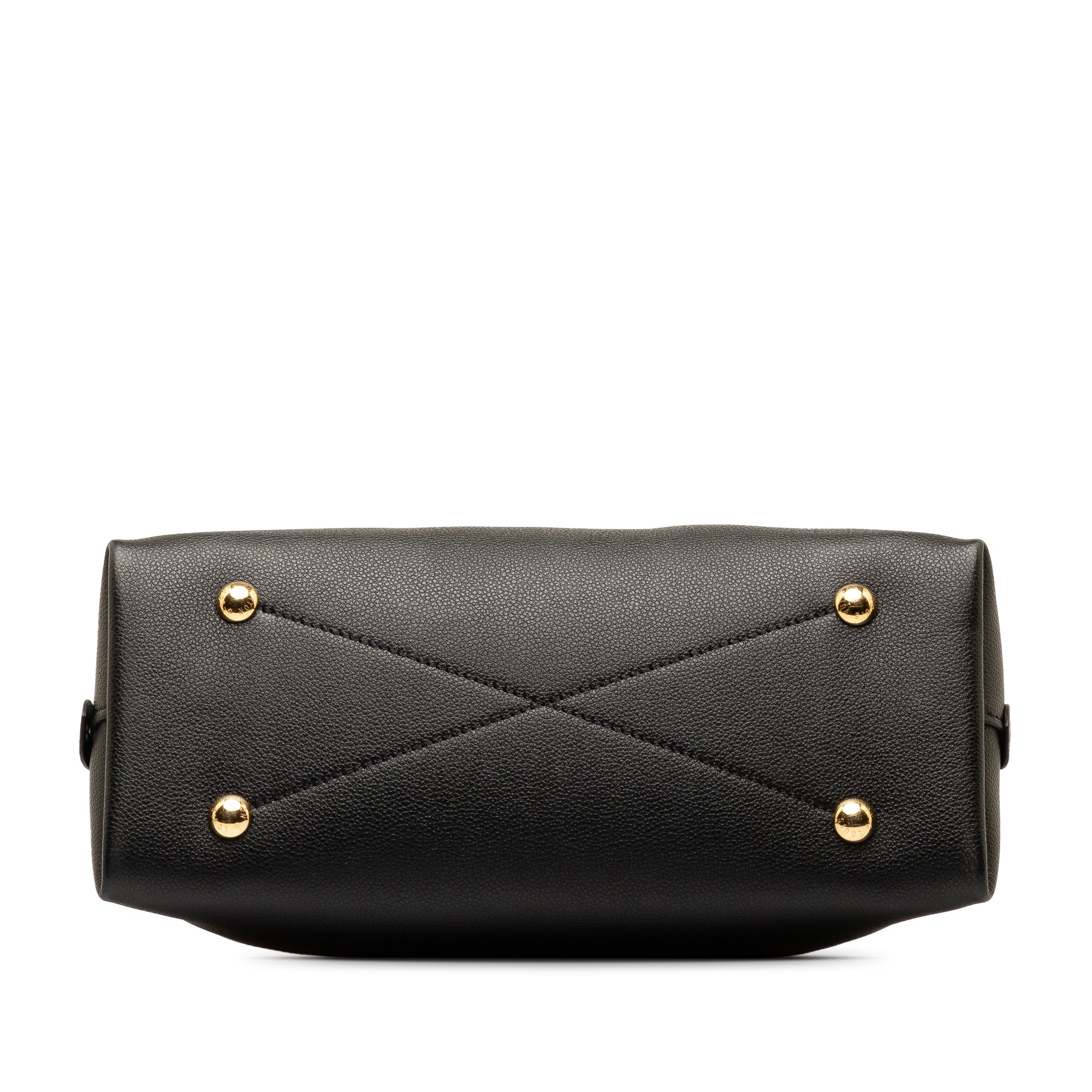 Black Louis Vuitton Monogram Empreinte Neo Alma PM Satchel