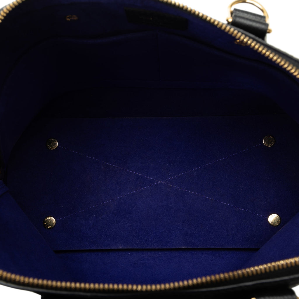 Black Louis Vuitton Monogram Empreinte Neo Alma PM Satchel