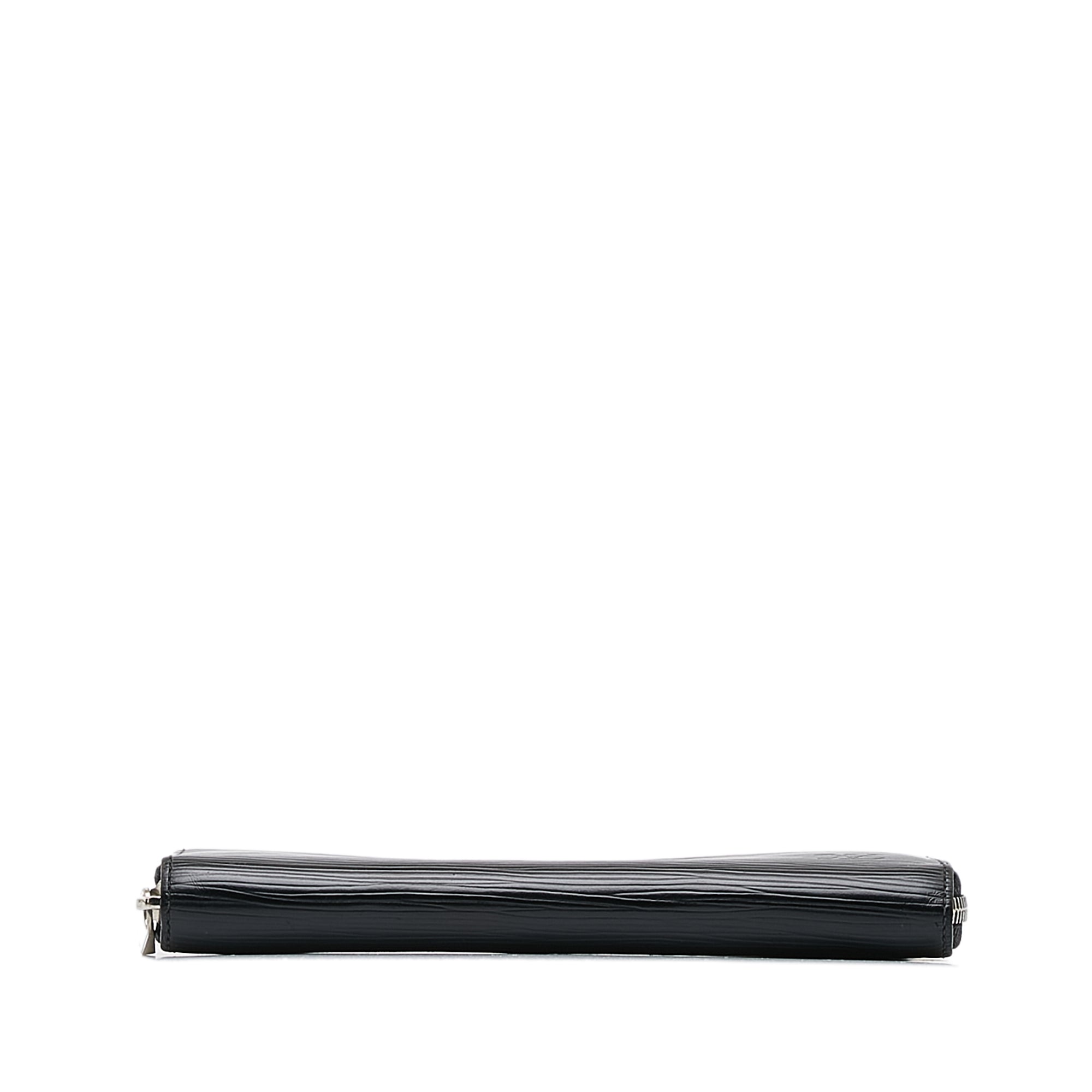 Black Louis Vuitton Epi Zippy Long Wallet