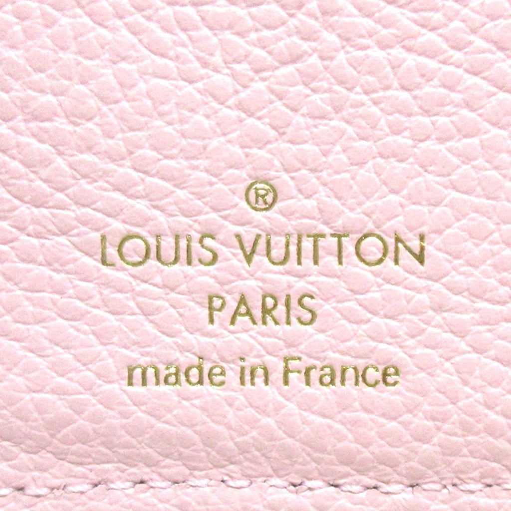Pink Louis Vuitton Bicolor Monogram Empreinte Broderie Clea Small Wallet