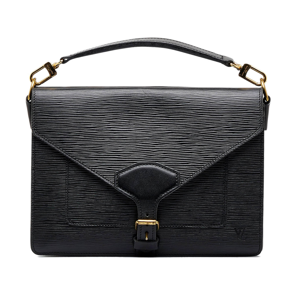 Louis Vuitton Monceau Black Epi
