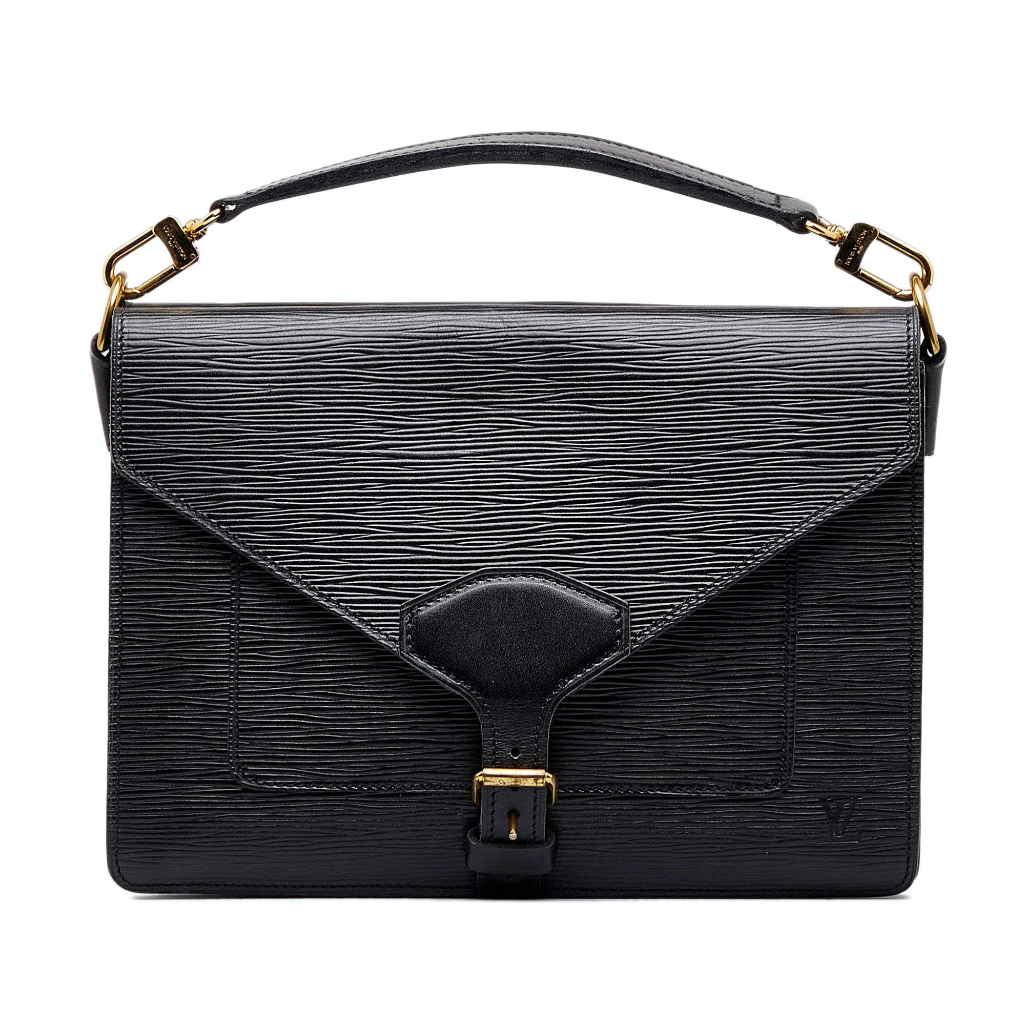 Louis Vuitton Monceau Black Epi