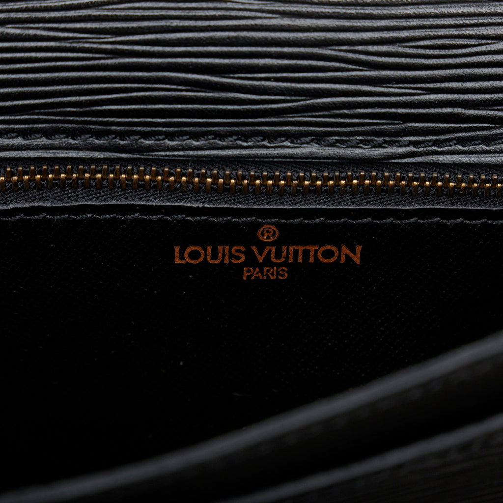 Louis Vuitton Monceau Black Epi