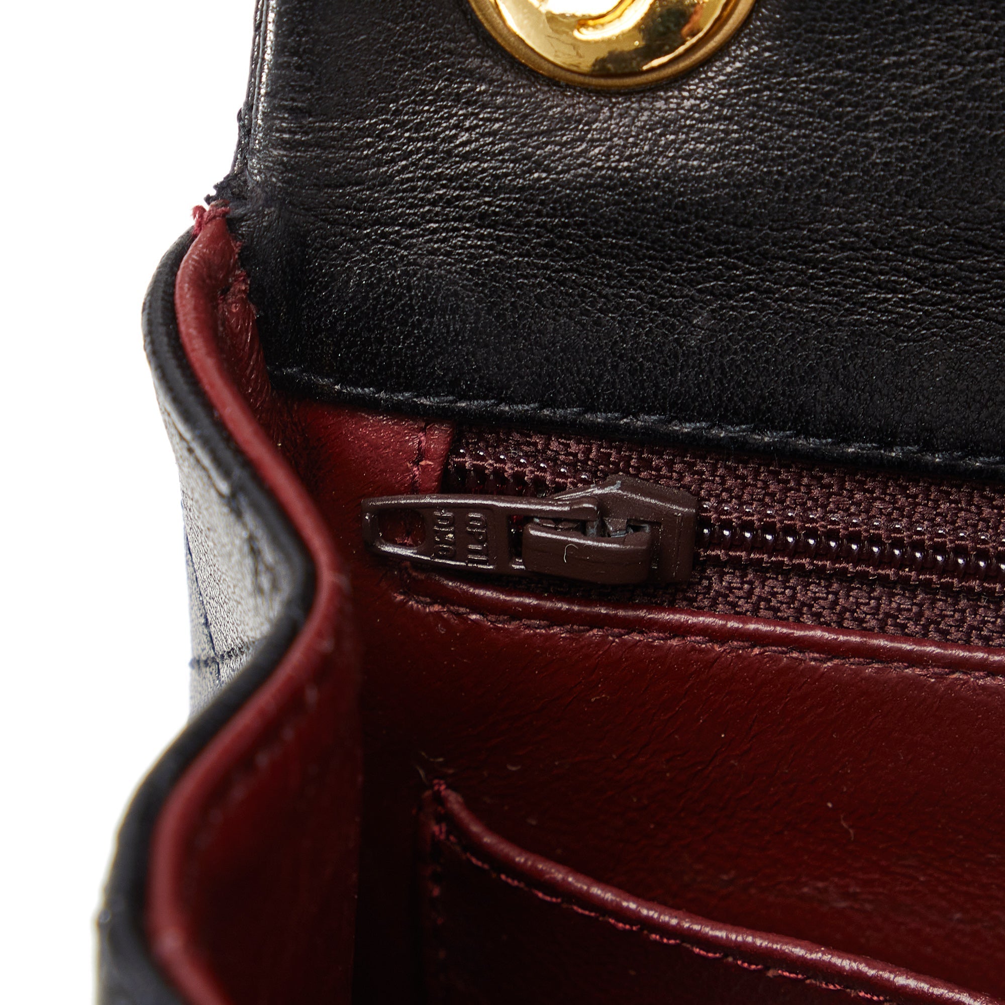 Chanel Classic Flap Mini Black Square Lambskin Gold