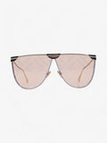 Fendi FF Fabulous 2.0 Shield Sunglasses Gold / Lavender Acetate 145mm