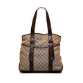 Brown Gucci GG Canvas Tote Bag