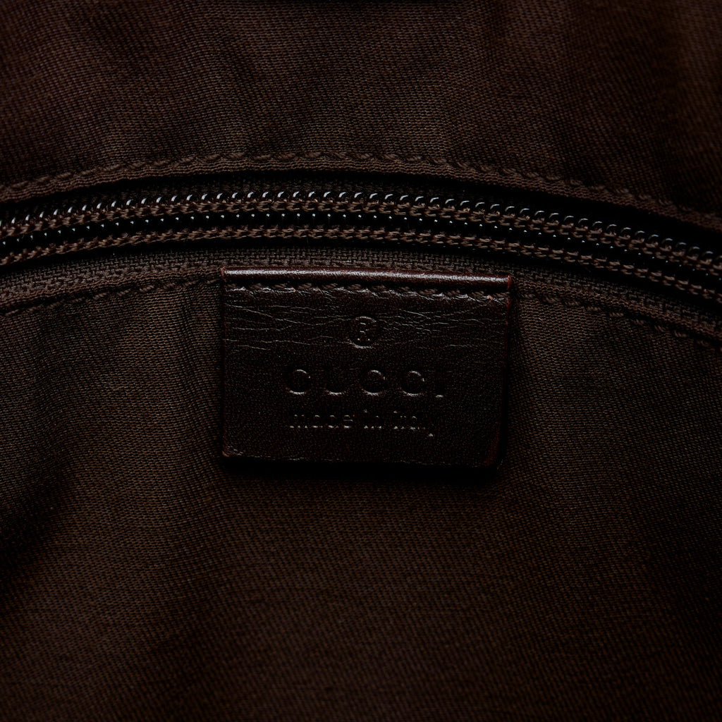 Brown Gucci GG Canvas Tote Bag