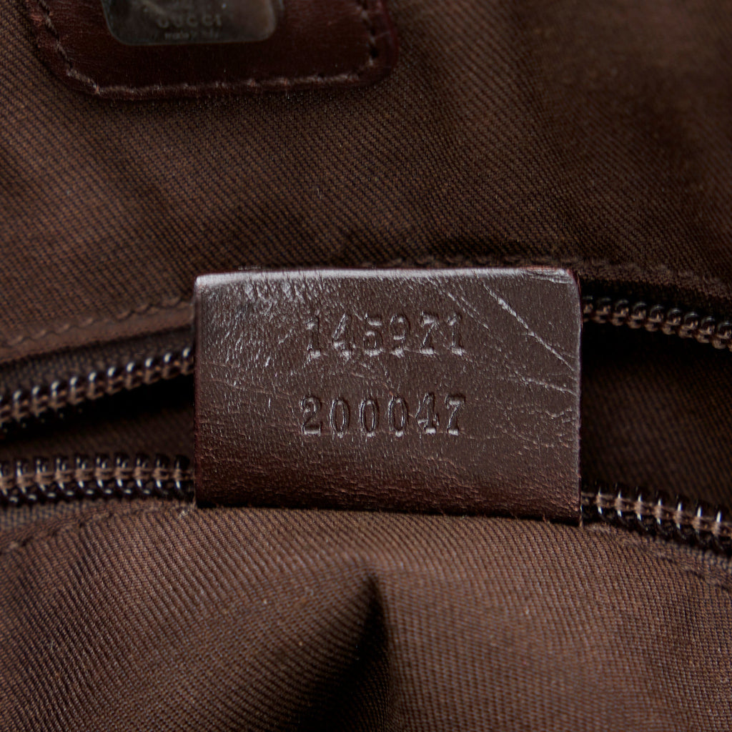 Brown Gucci GG Canvas Tote Bag