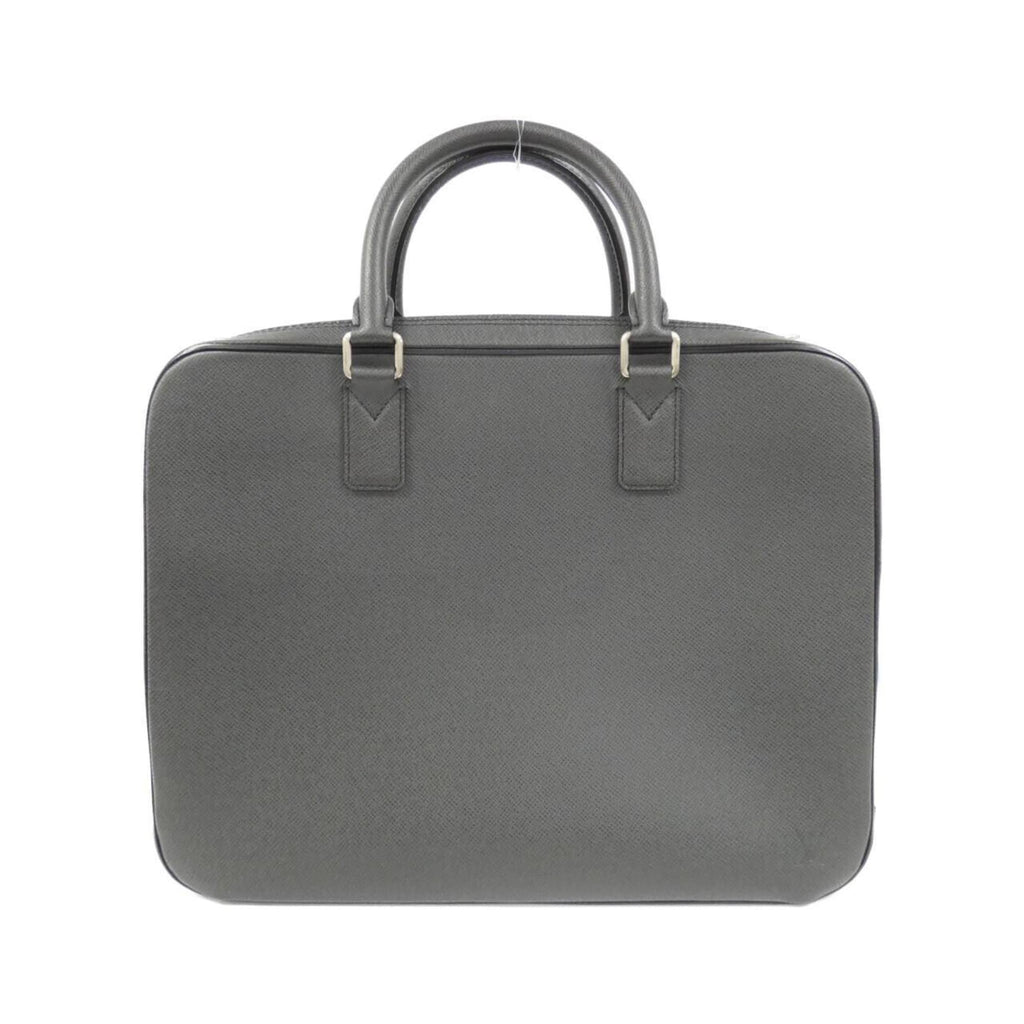 Leather Shoulder Bag with Key and Padlock