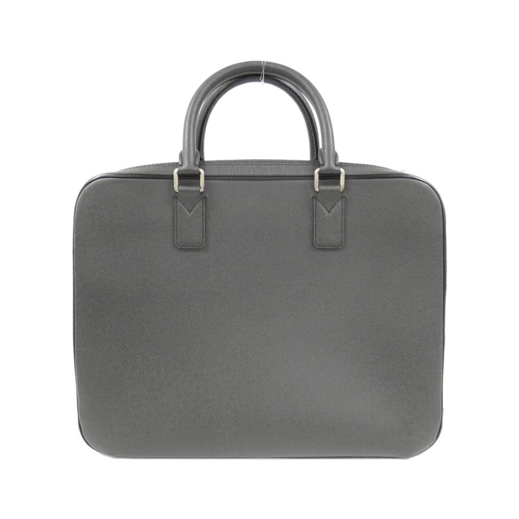 Leather Shoulder Bag with Key and Padlock
