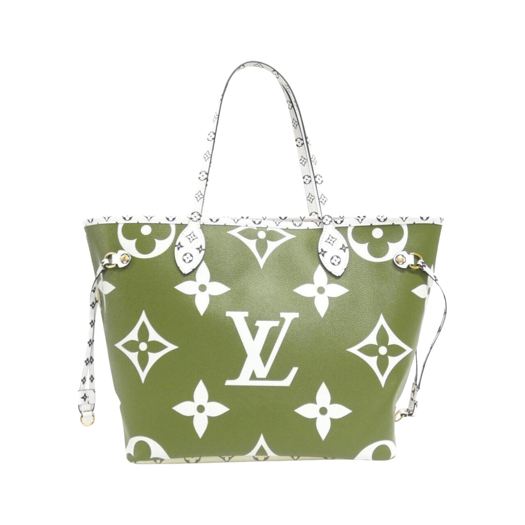 Neverfull MM Leather Tote Bag