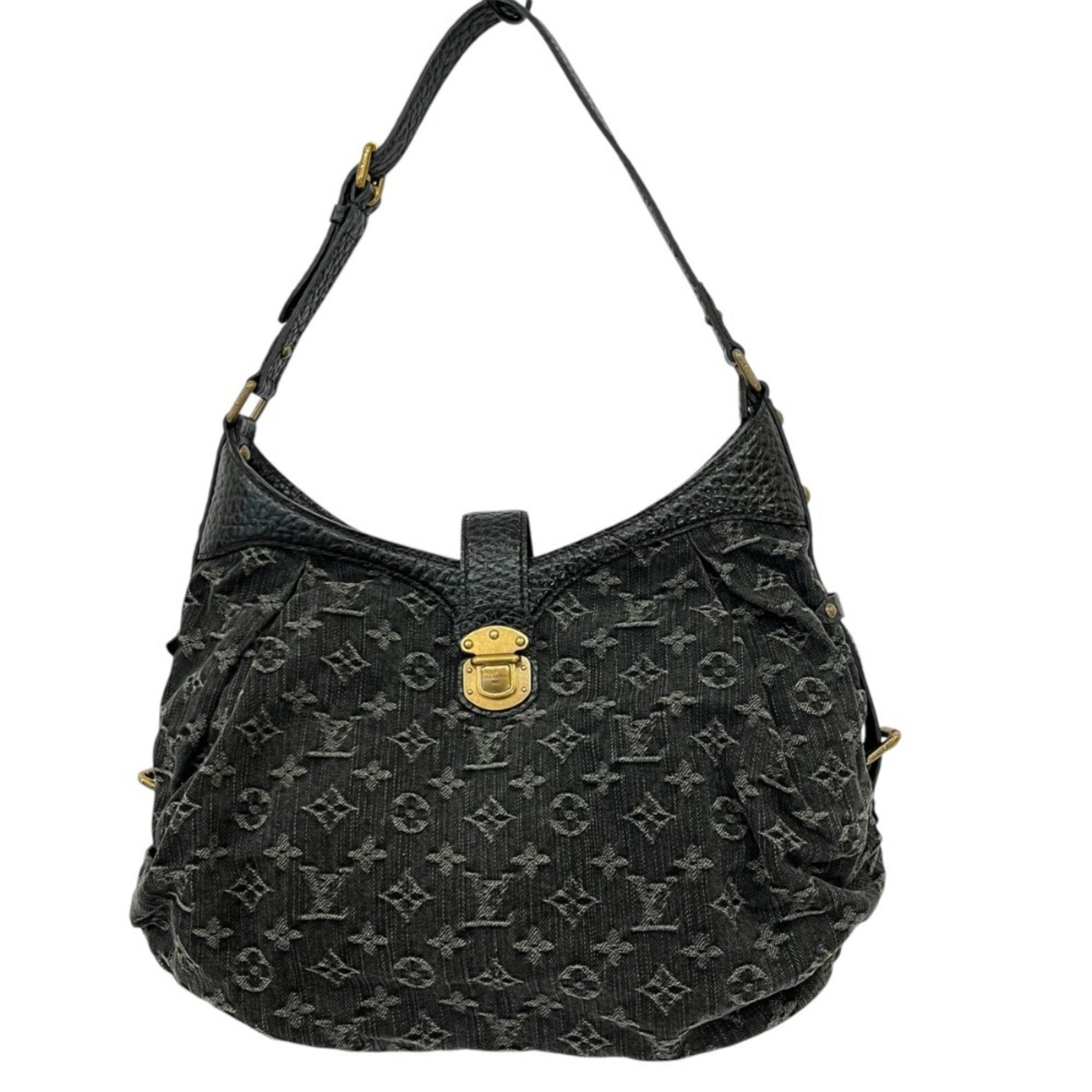Denim Jeans Handbag with Box and Dust Bag