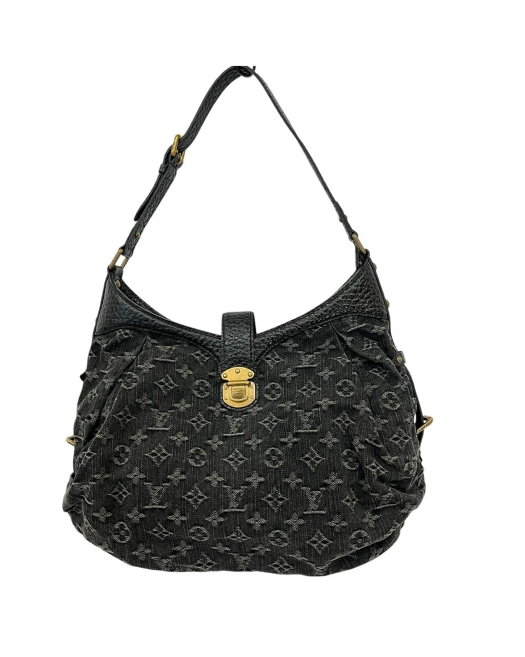 Denim Jeans Handbag with Box and Dust Bag