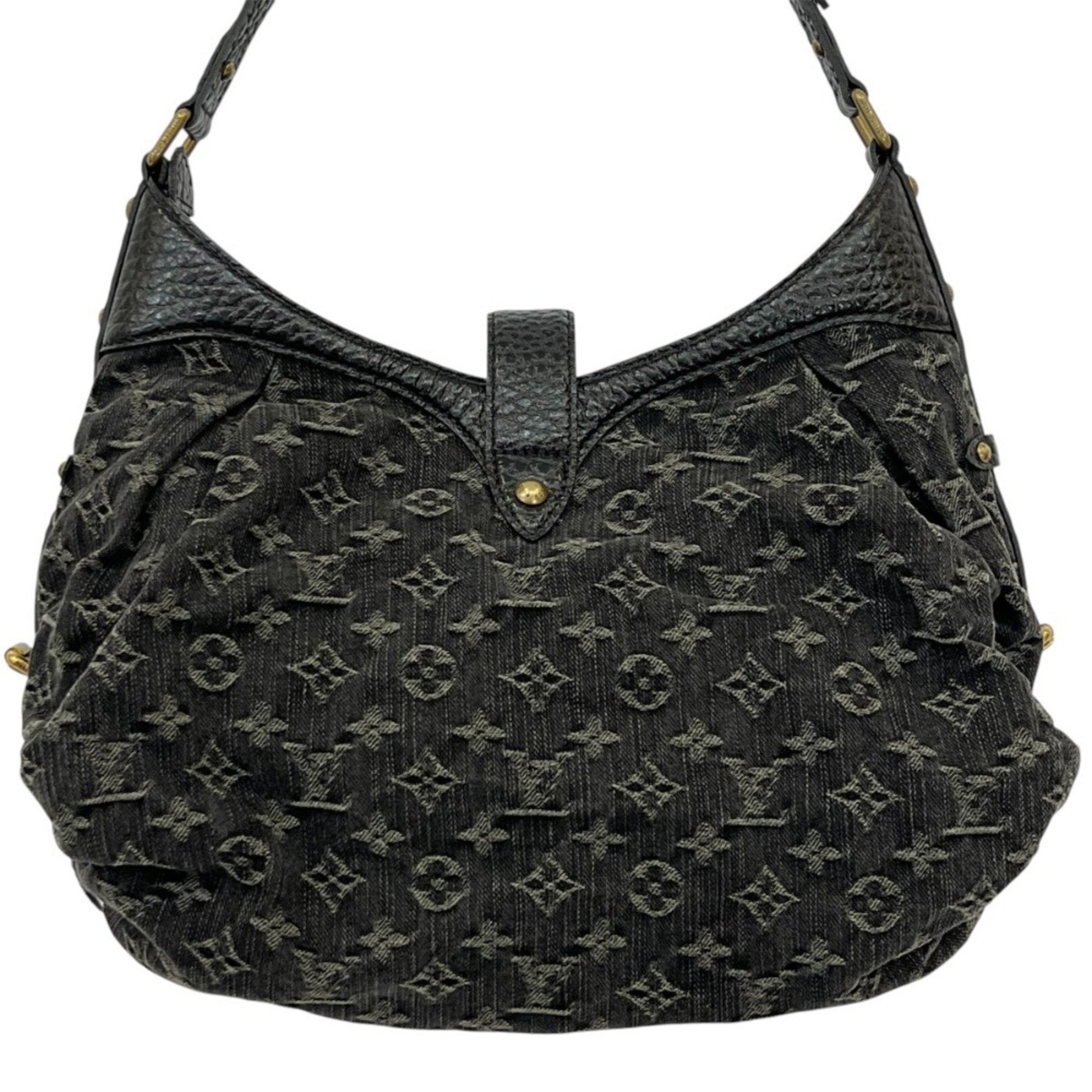 Denim Jeans Handbag with Box and Dust Bag