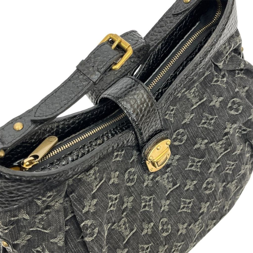 Denim Jeans Handbag with Box and Dust Bag