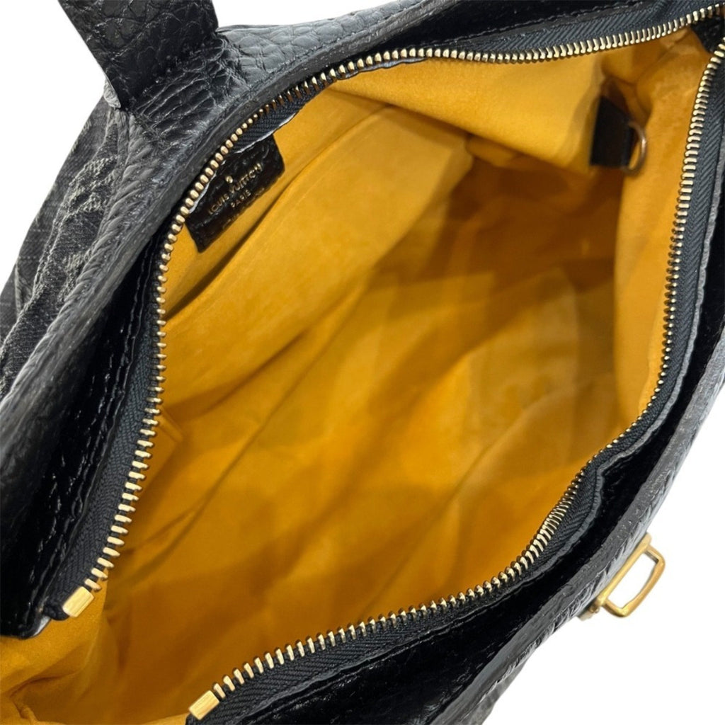 Denim Jeans Handbag with Box and Dust Bag