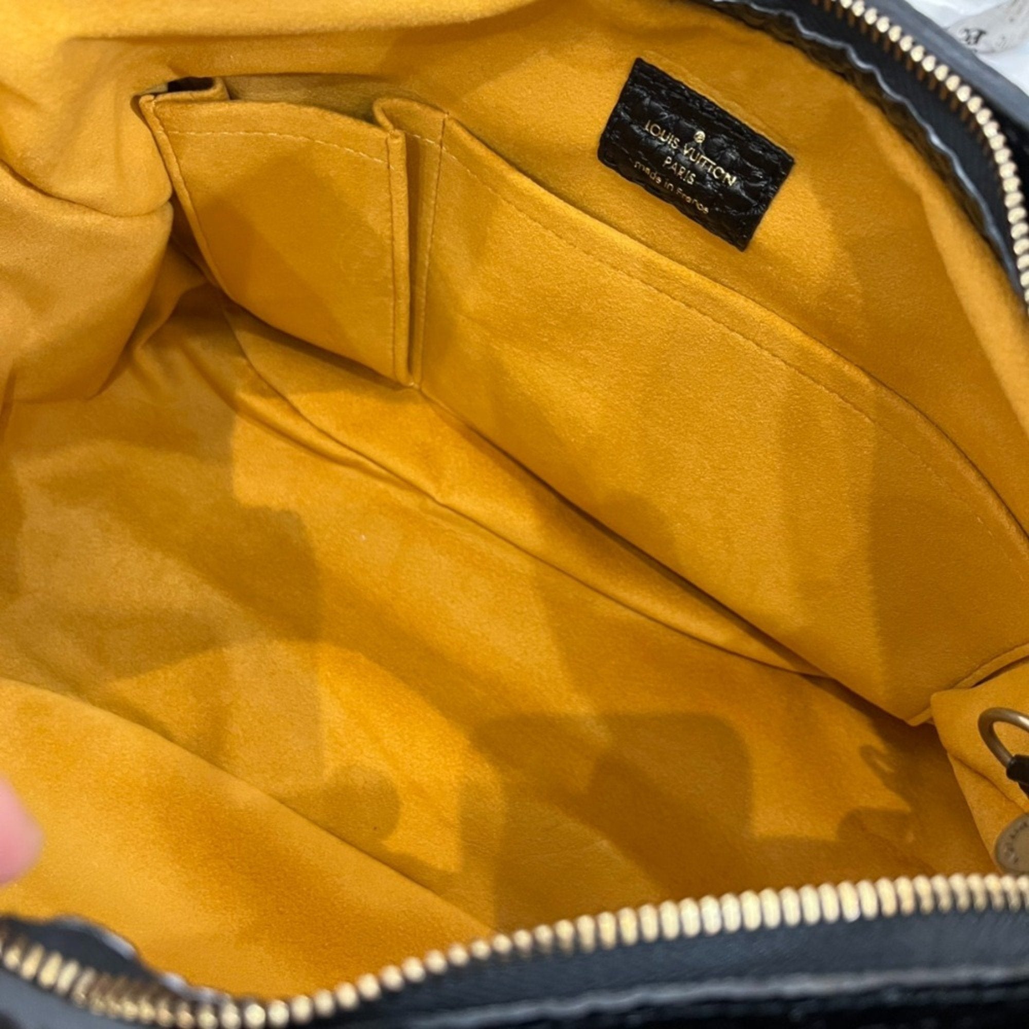 Denim Jeans Handbag with Box and Dust Bag