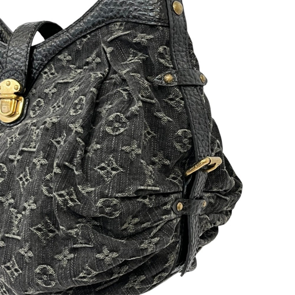 Denim Jeans Handbag with Box and Dust Bag