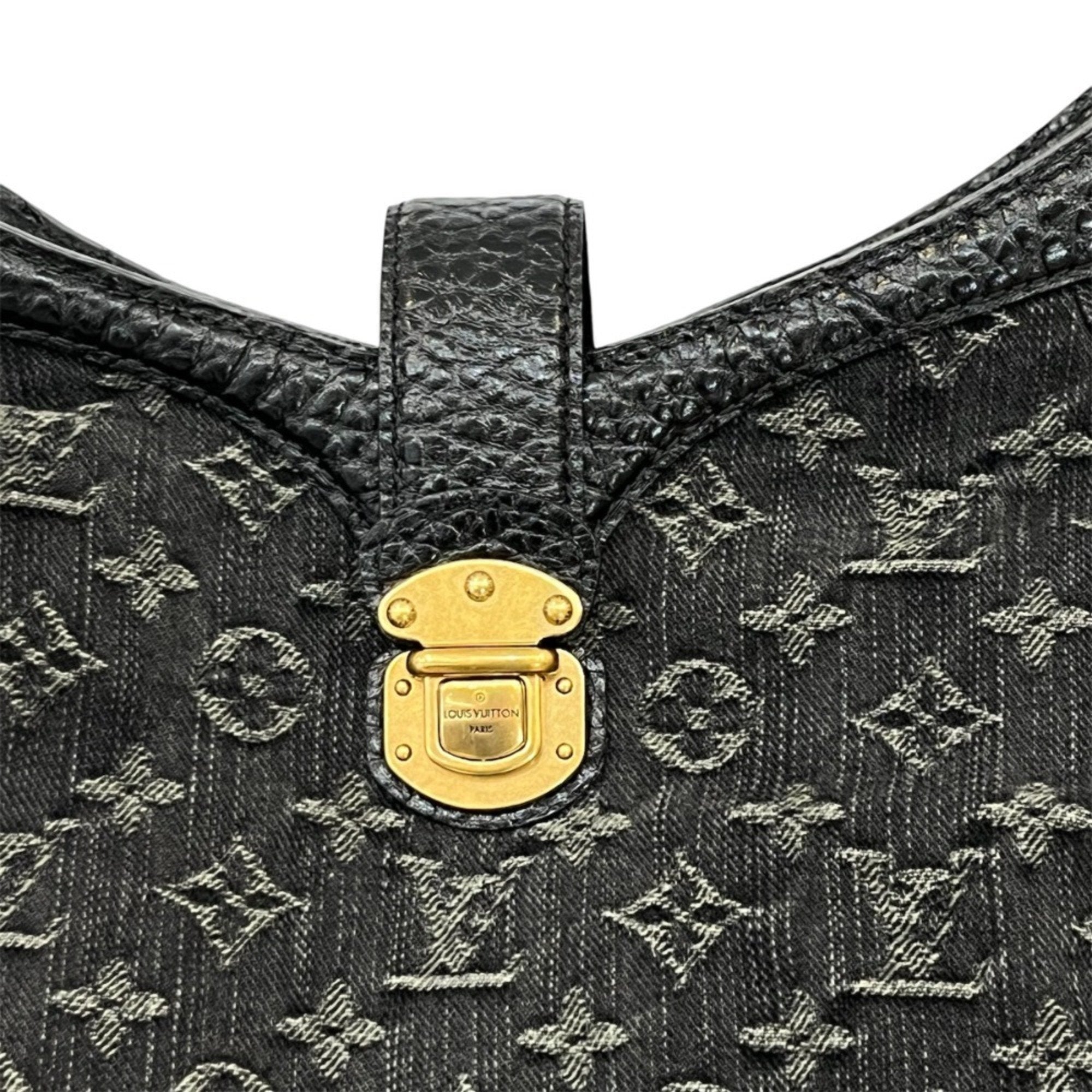 Denim Jeans Handbag with Box and Dust Bag