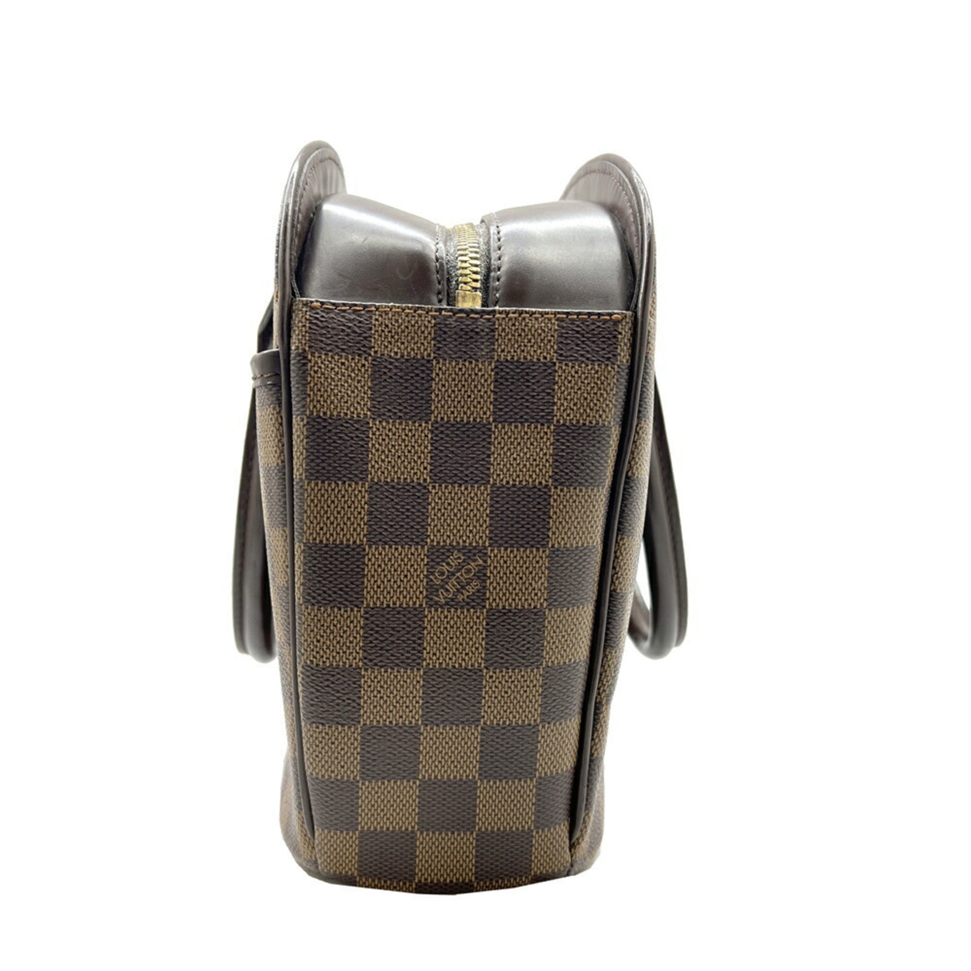 Elegant Canvas Shoulder Bag with Classic Design