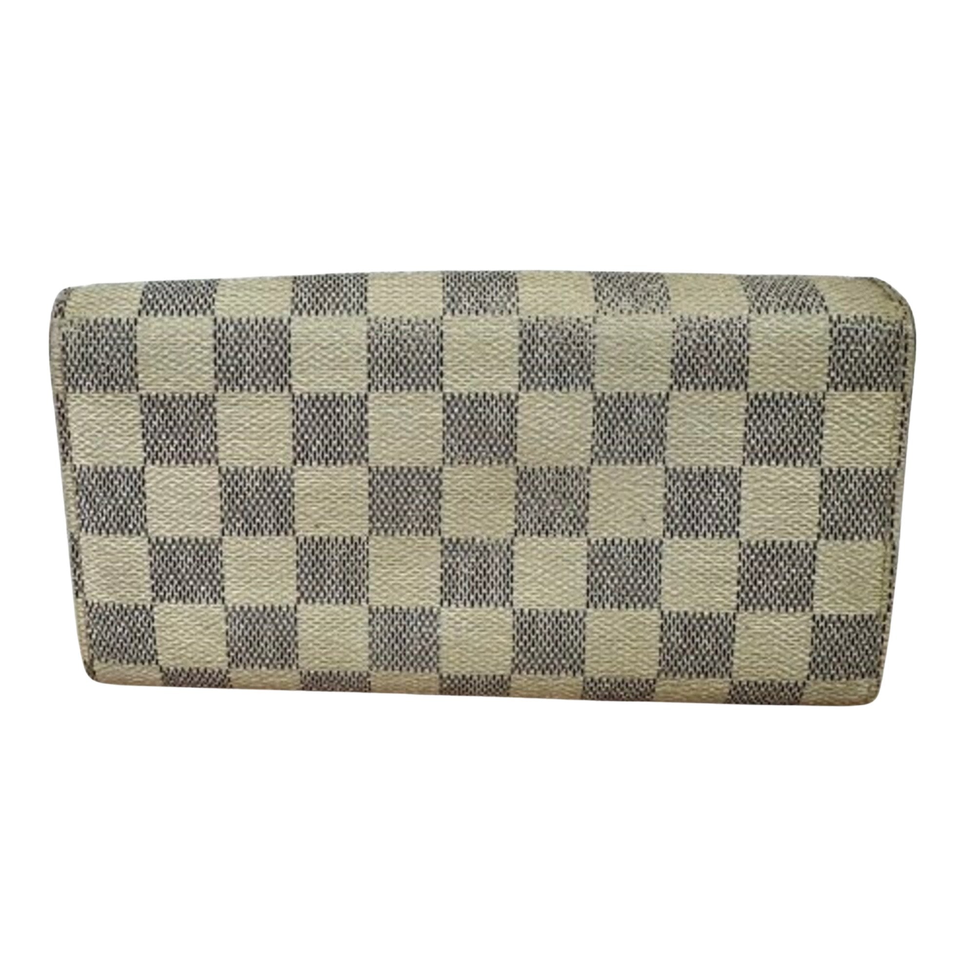 Canvas Wallet with Slight Scratches and Rubbed Corners