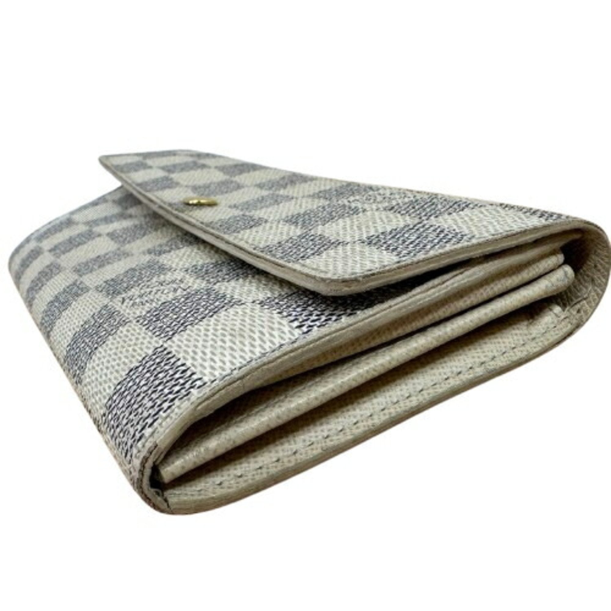 Canvas Wallet with Slight Scratches and Rubbed Corners