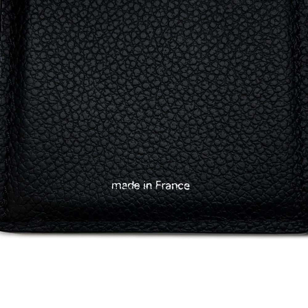 Leather Victorine Wallet with Slight Scratches and Insignificant Cracks