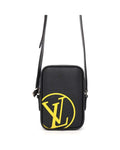 Leather Crossbody Bag with Dust Bag and Minor Scuffs