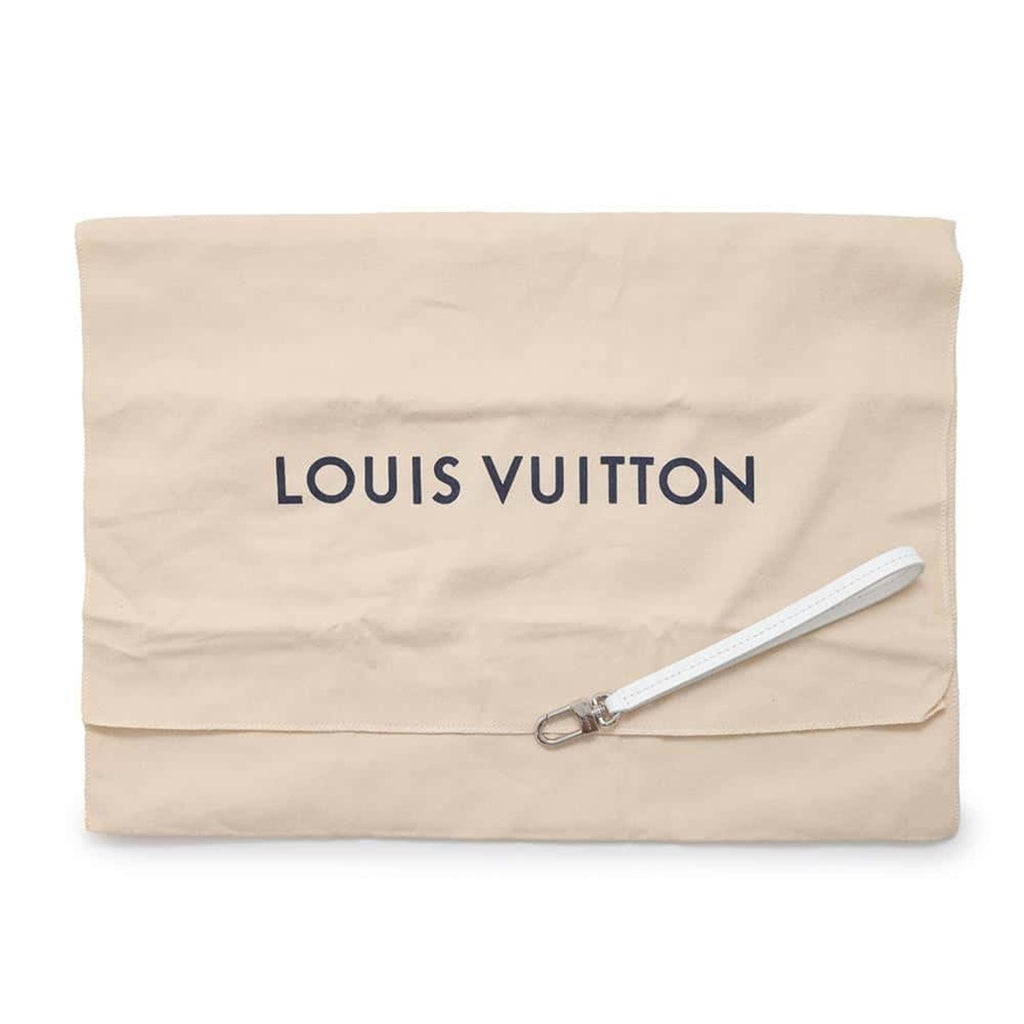 Leather Pochette with Dust Bag and Hand Strap